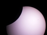 Čiastočné zatmenie Slnka 20.3.2015. Autor: Daniel Dupkala